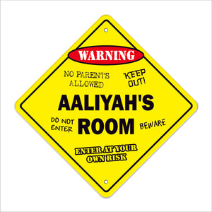 Aaliyah's Room Sign