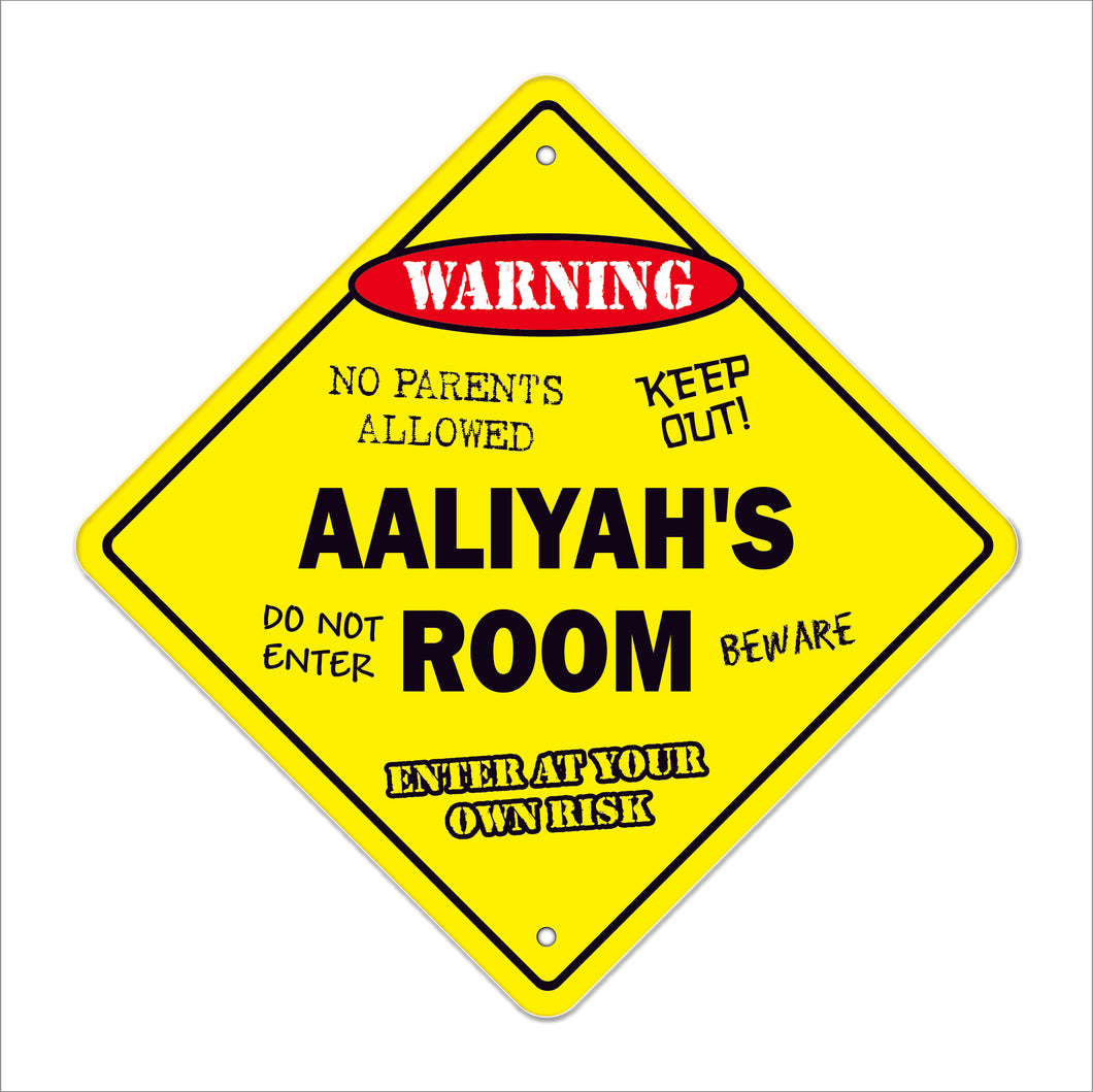 Aaliyah's Room Sign