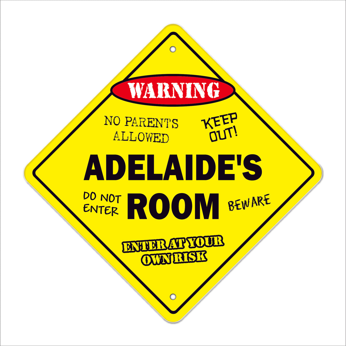 Adelaide's Room Sign