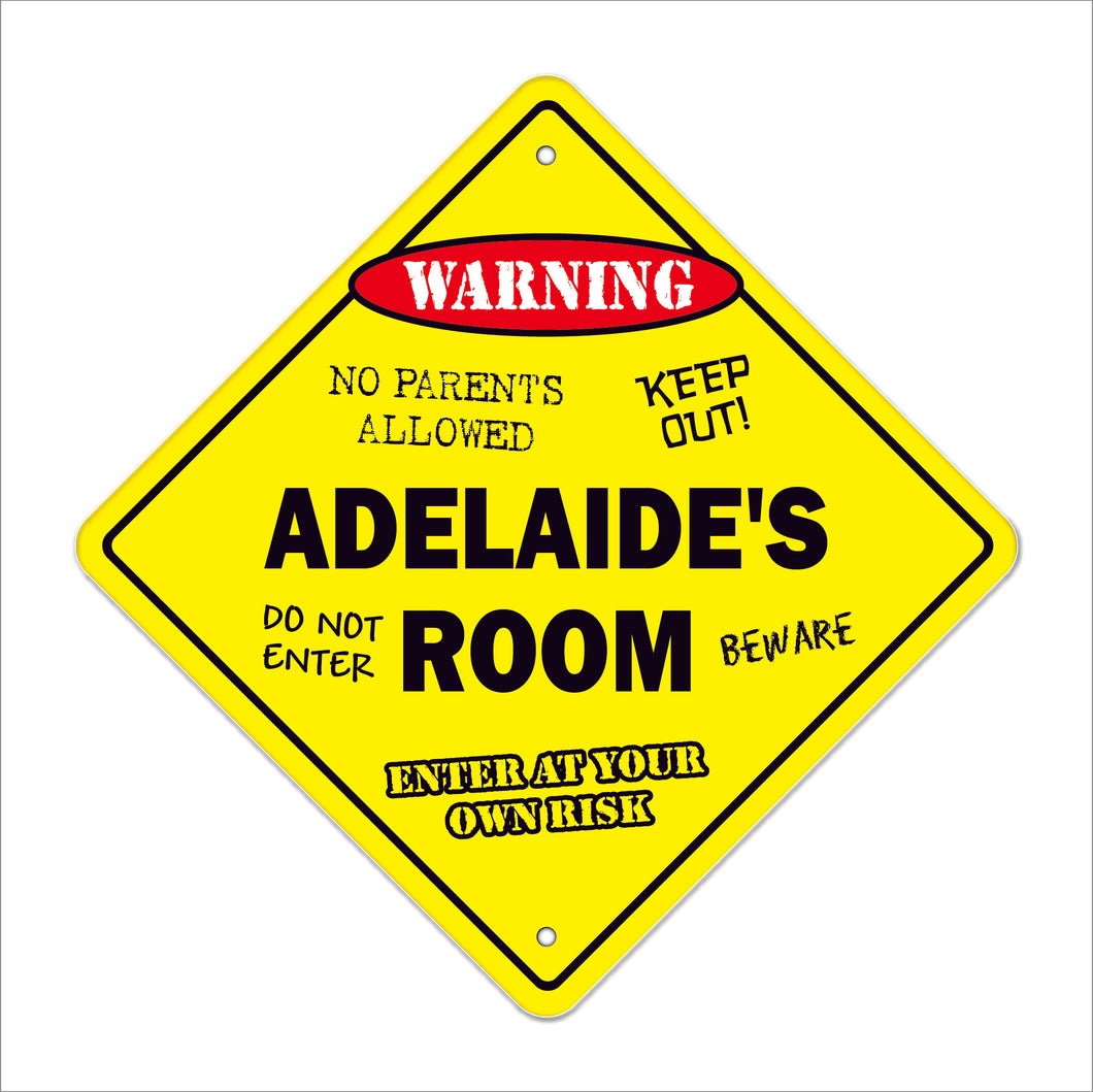 Adelaide's Room Sign