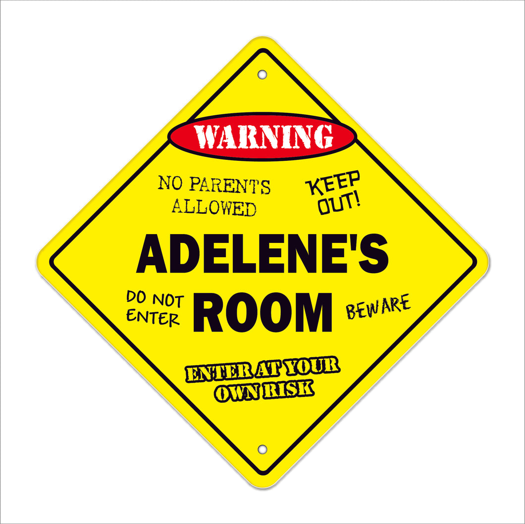 Adelene's Room Sign