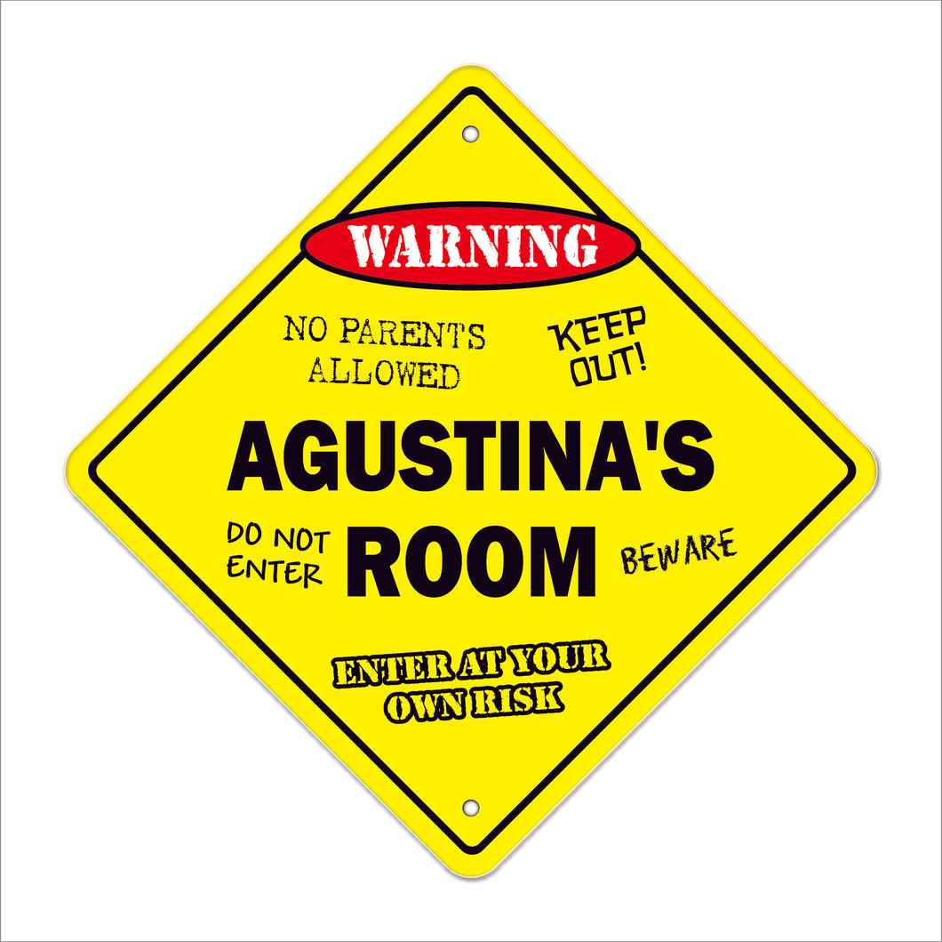 Agustina's Room Sign