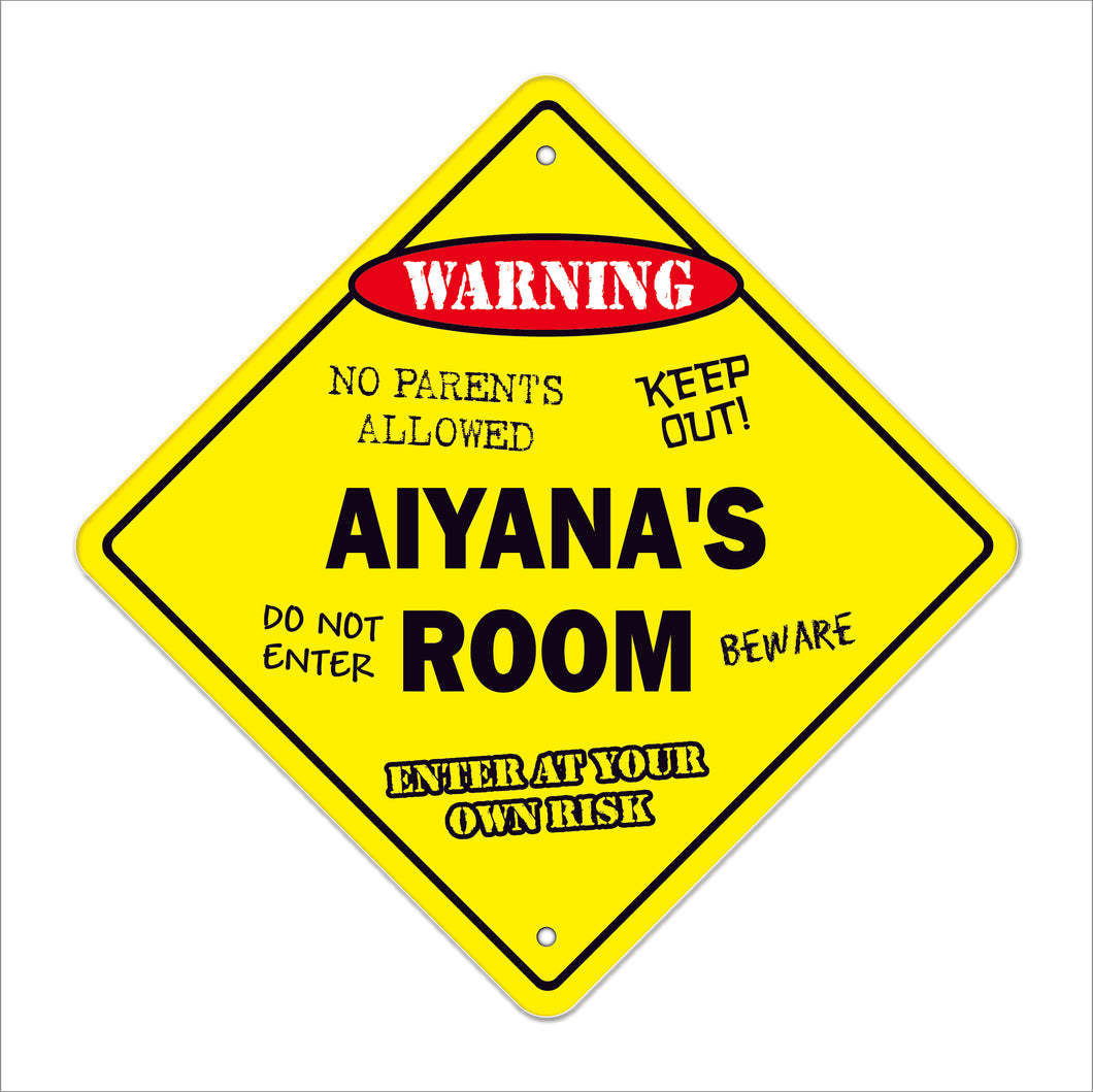 Aiyana's Room Sign