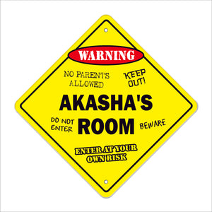 Akasha's Room Sign