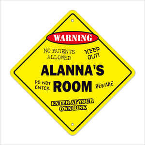 Alanna's Room Sign