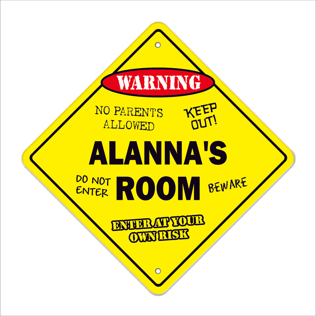 Alanna's Room Sign