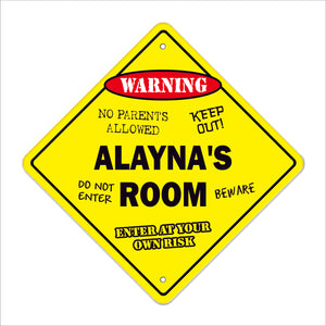 Alayna's Room Sign