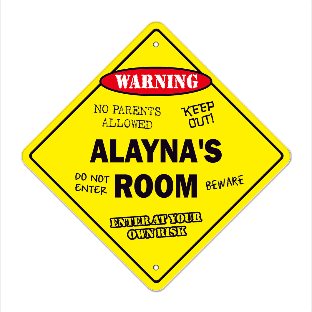 Alayna's Room Sign