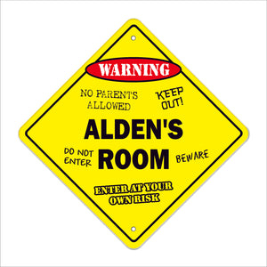 Alden's Room Sign