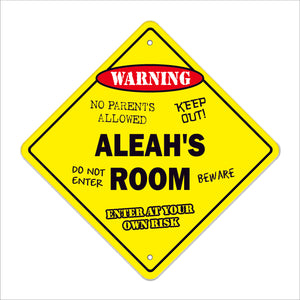 Aleah's Room Sign