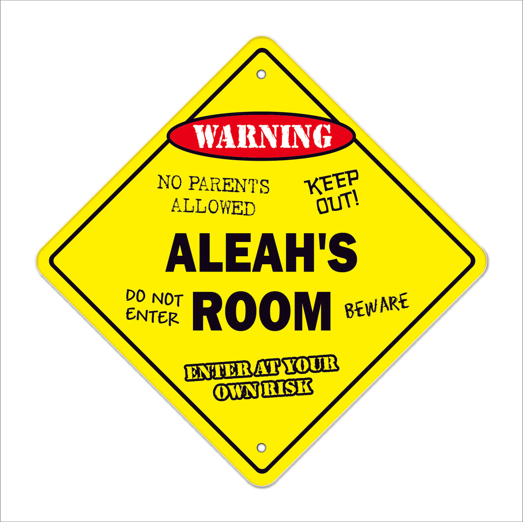 Aleah's Room Sign