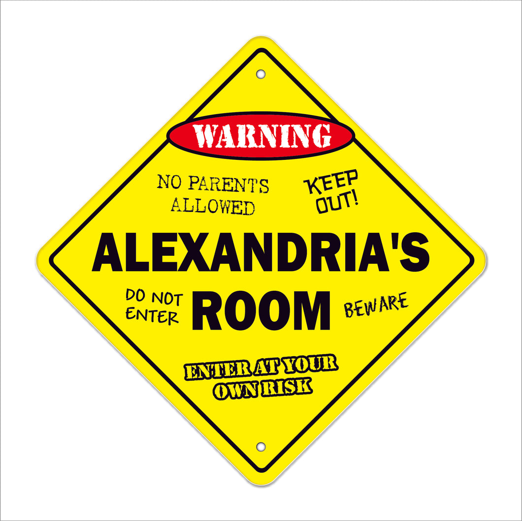 Alexandria's Room Sign