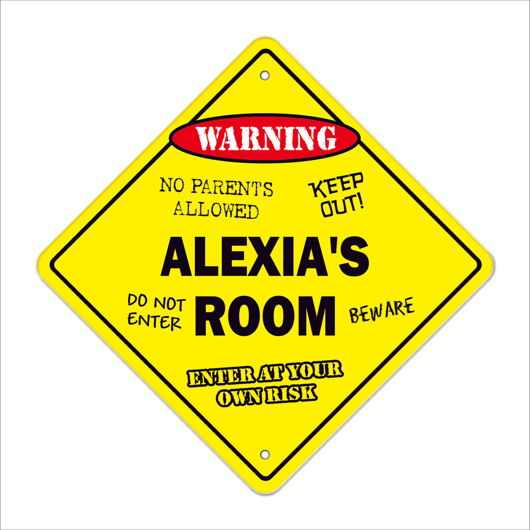 Alexia's Room Sign