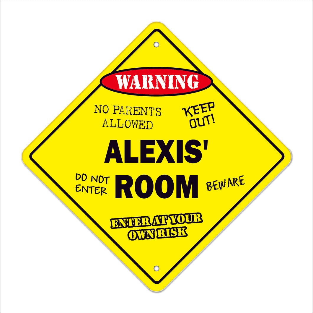 Alexis' Room Sign