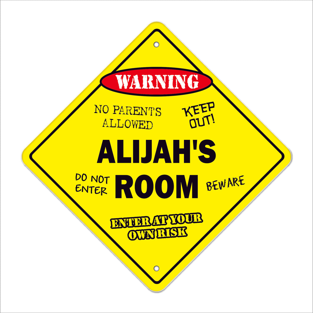 Alijah's Room Sign