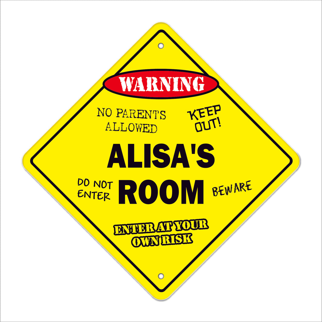 Alisa's Room Sign