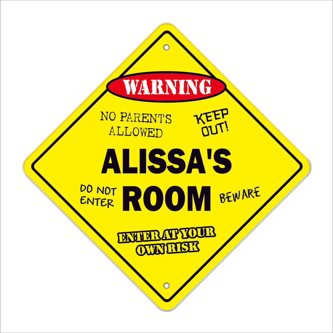 Alissa's Room Sign