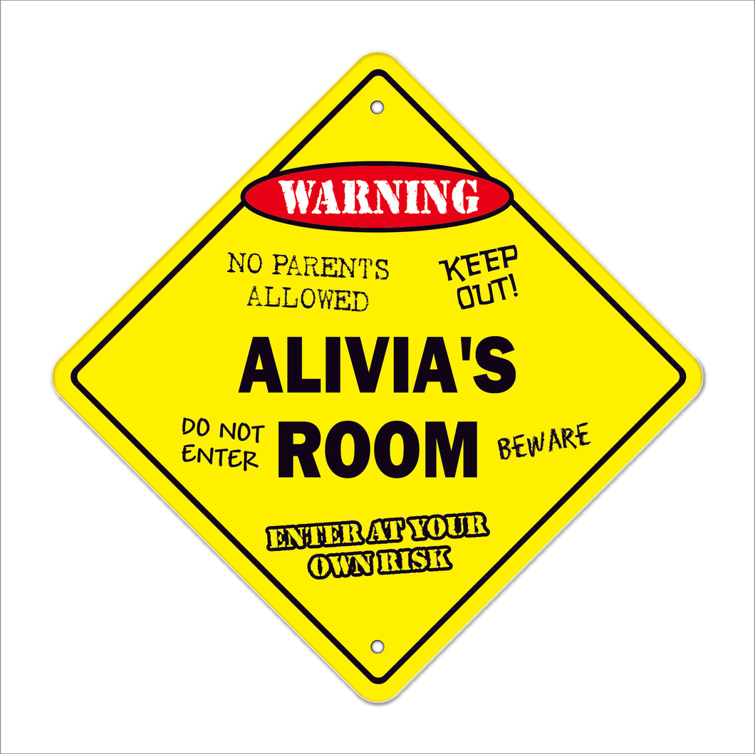 Alivia's Room Sign