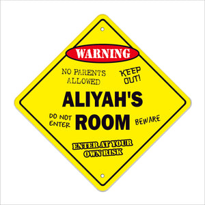 Aliyah's Room Sign