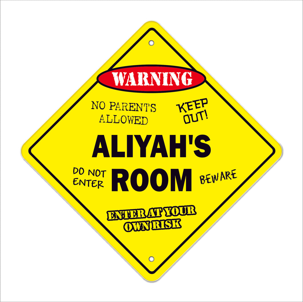 Aliyah's Room Sign