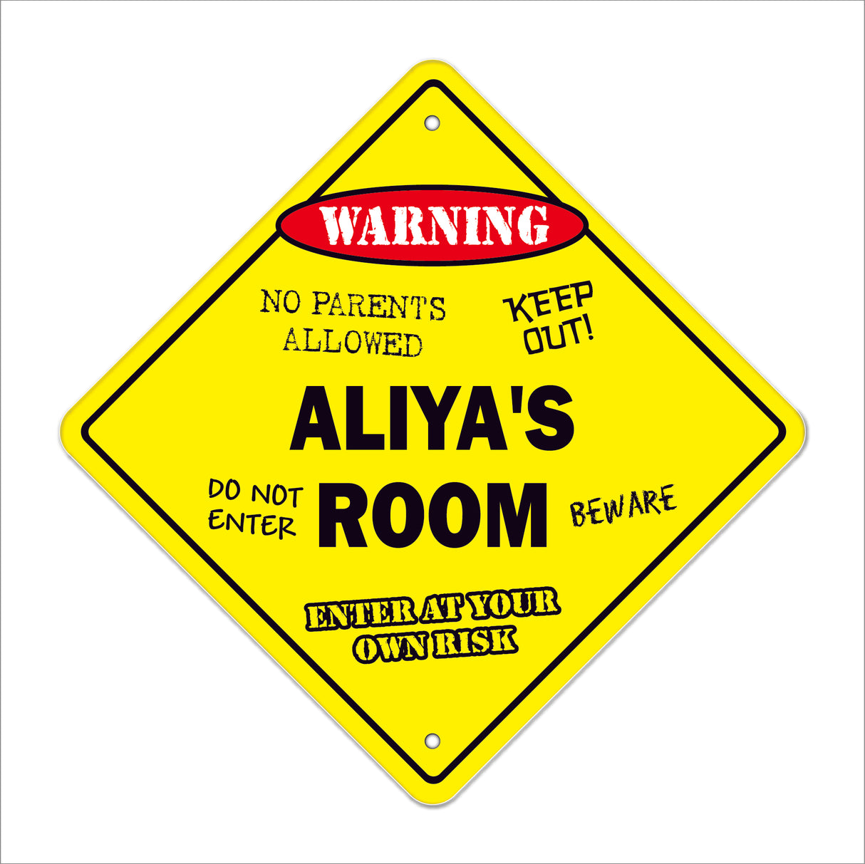 Aliya's Room Sign