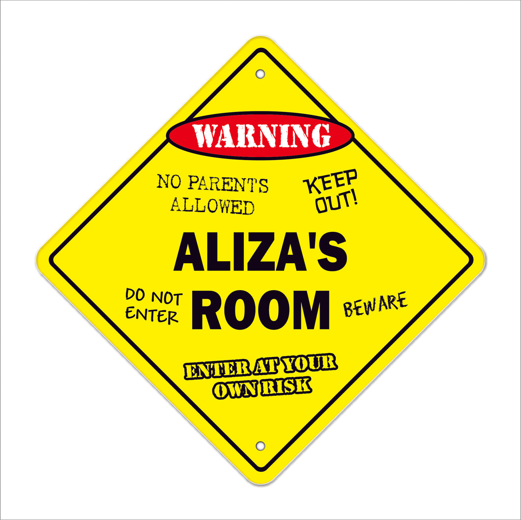 Aliza's Room Sign