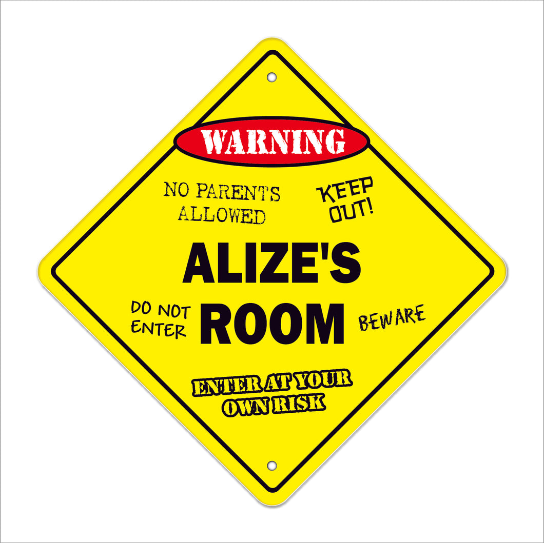Alize's Room Sign