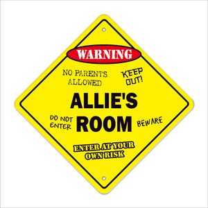 Allie's Room Sign