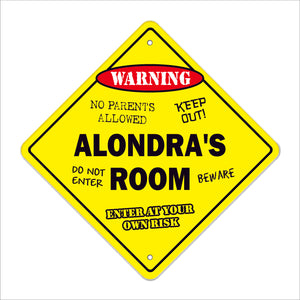 Alondra's Room Sign