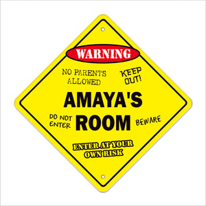 Amaya's Room Sign