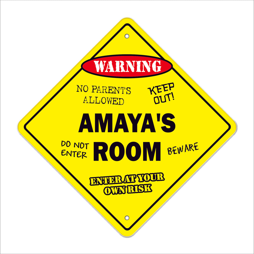 Amaya's Room Sign