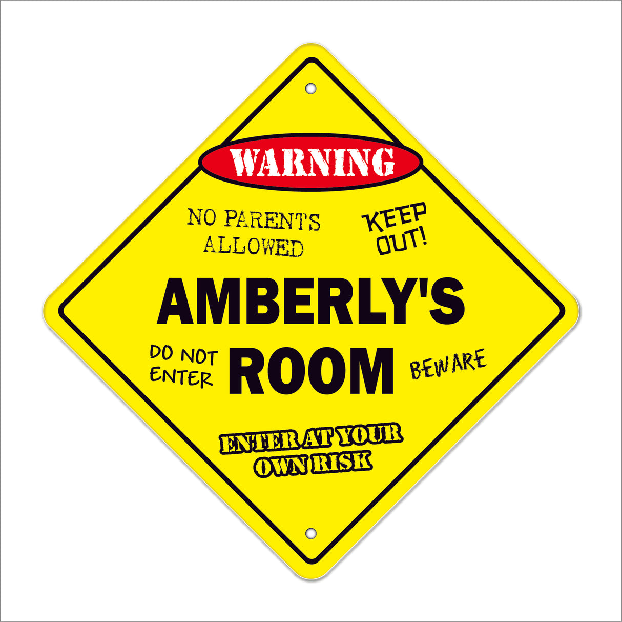 Amberly's Room Sign