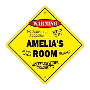 Amelia's Room Sign