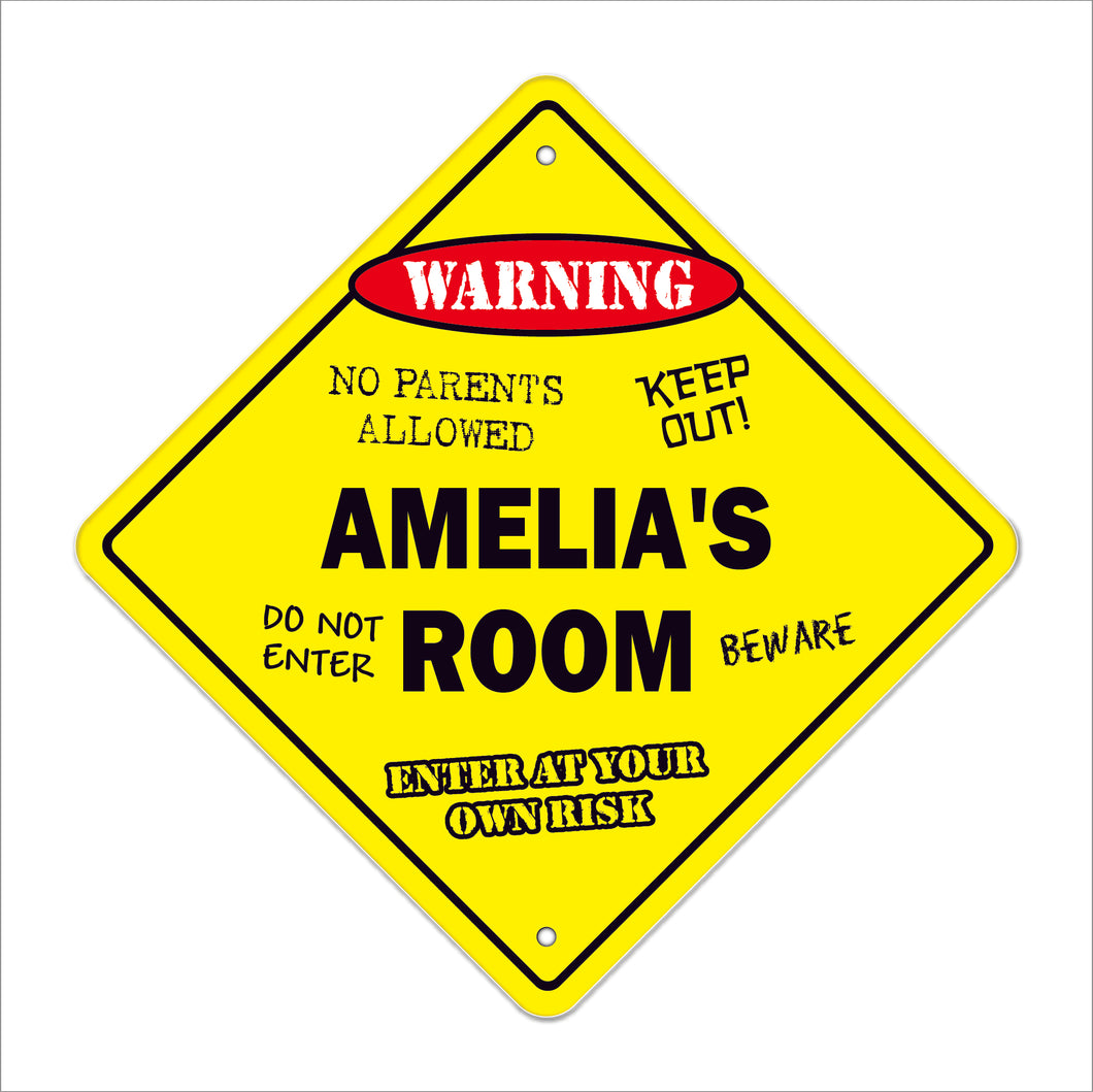 Amelia's Room Sign