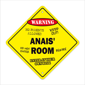 Anais' Room Sign