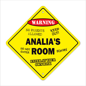 Analia's Room Sign