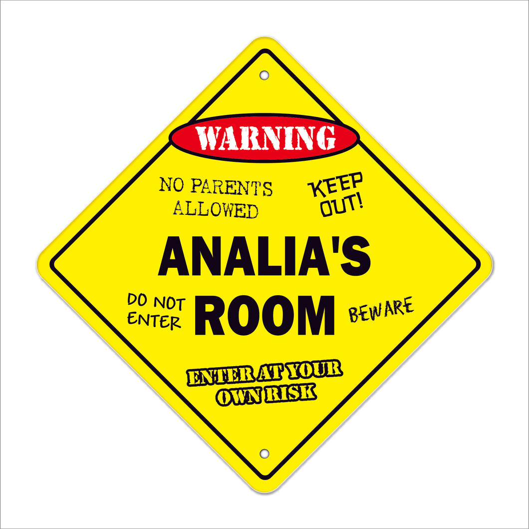 Analia's Room Sign