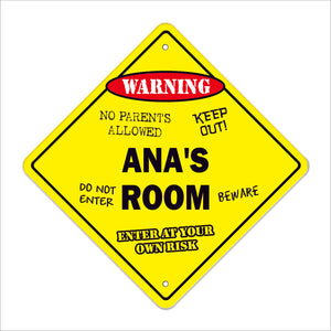 Ana's Room Sign