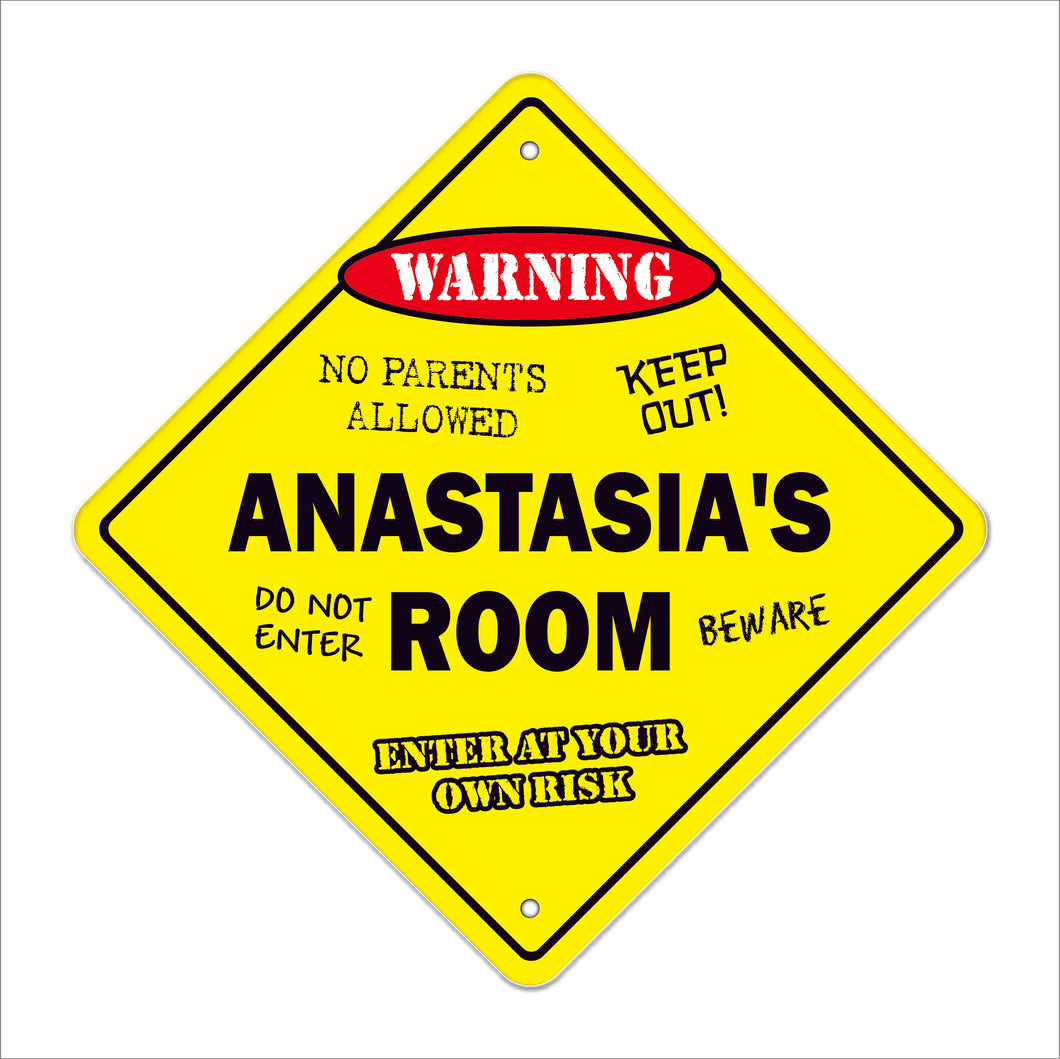 Anastasia's Room Sign