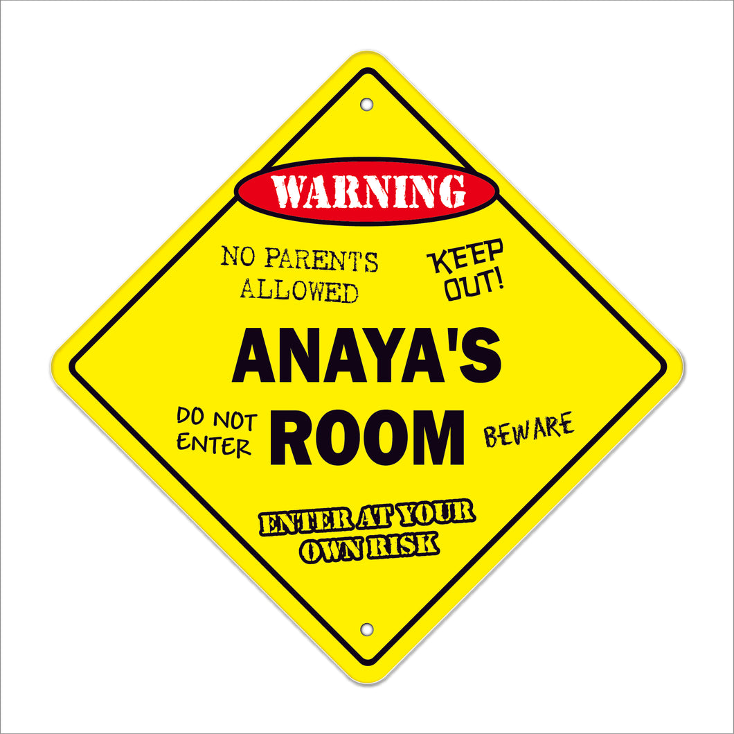 Anaya's Room Sign