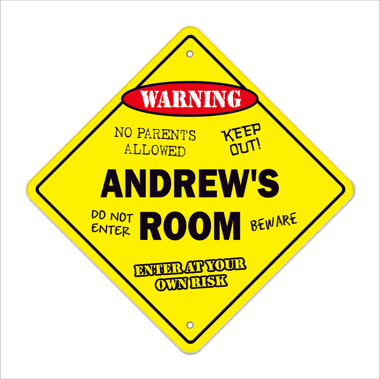 Andrew's Room Sign