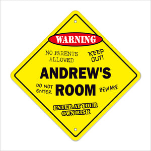 Andrew's Room Sign