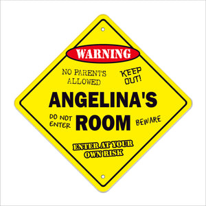 Angelina's Room Sign