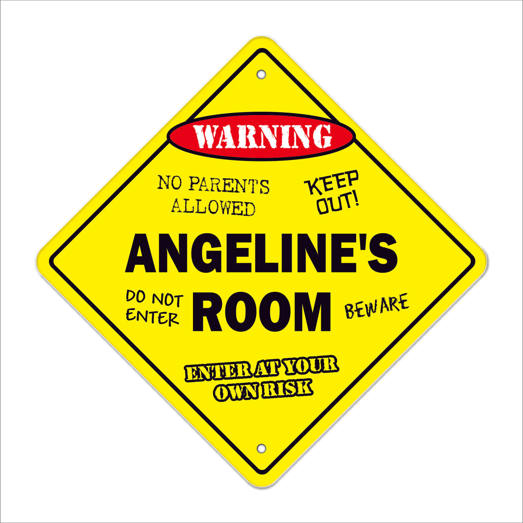 Angeline's Room Sign