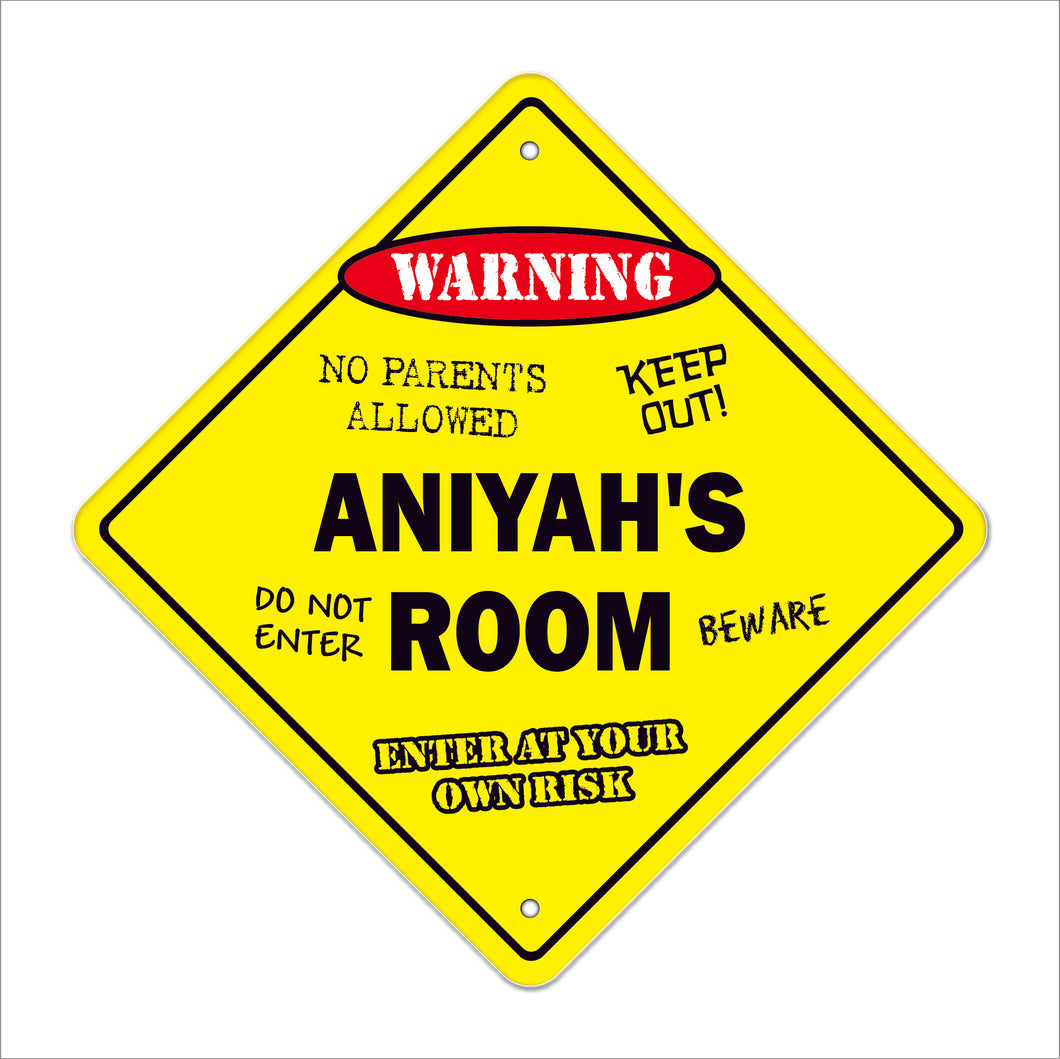 Aniyah's Room Sign