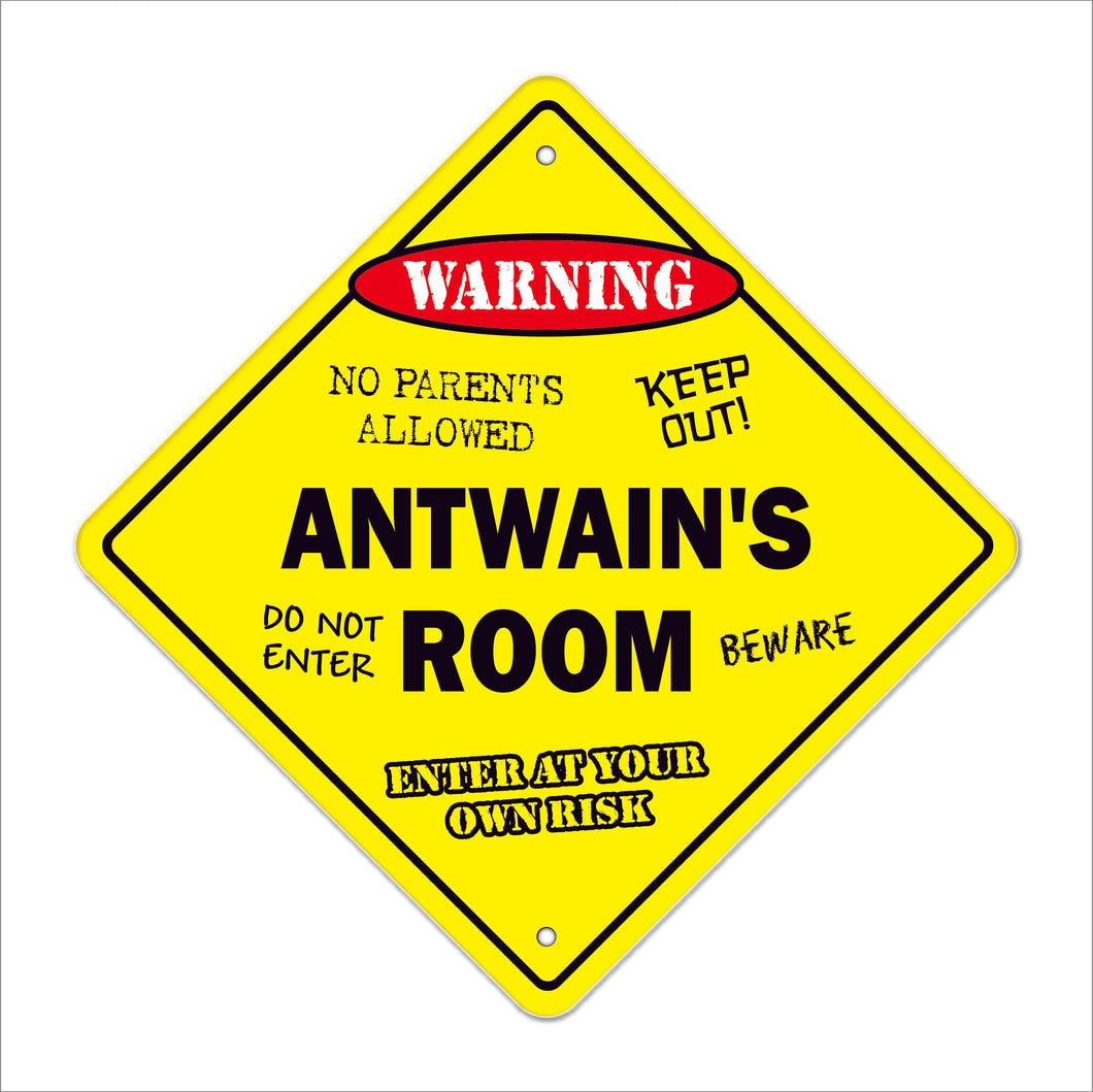 Antwain's Room Sign