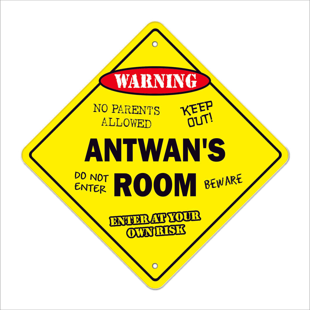 Antwan's Room Sign