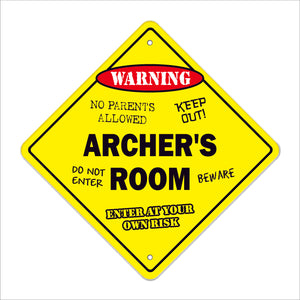 Archer's Room Sign