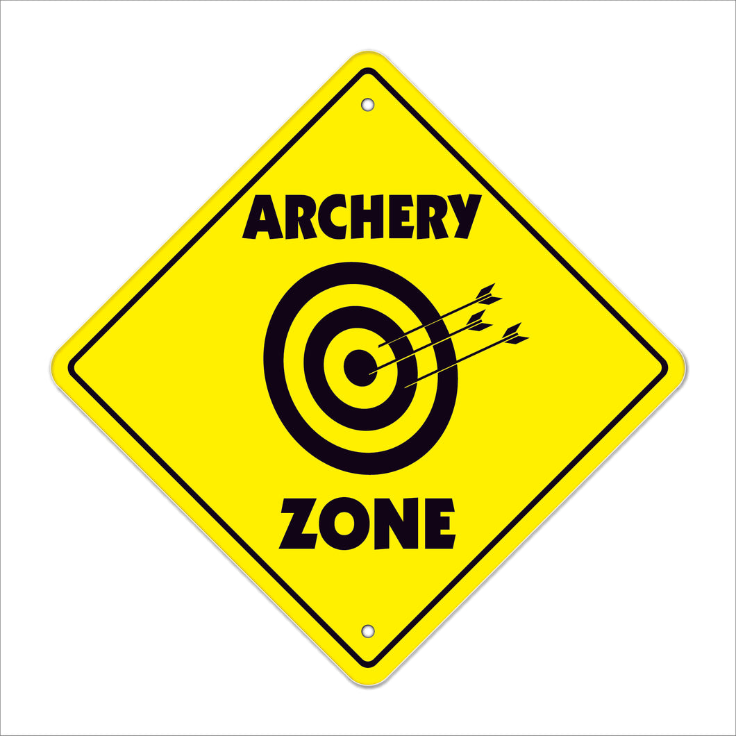 Archery Crossing Sign