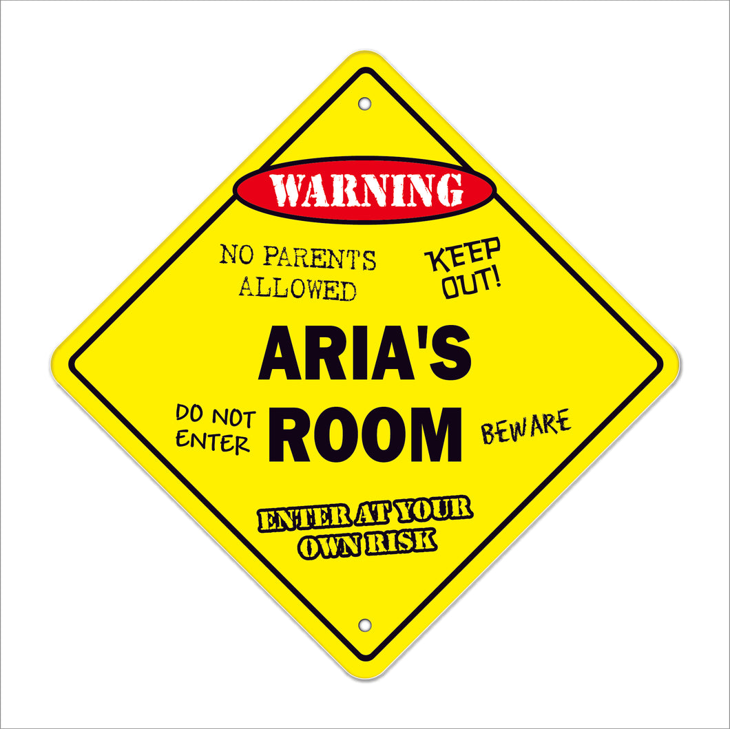 Aria's Room Sign